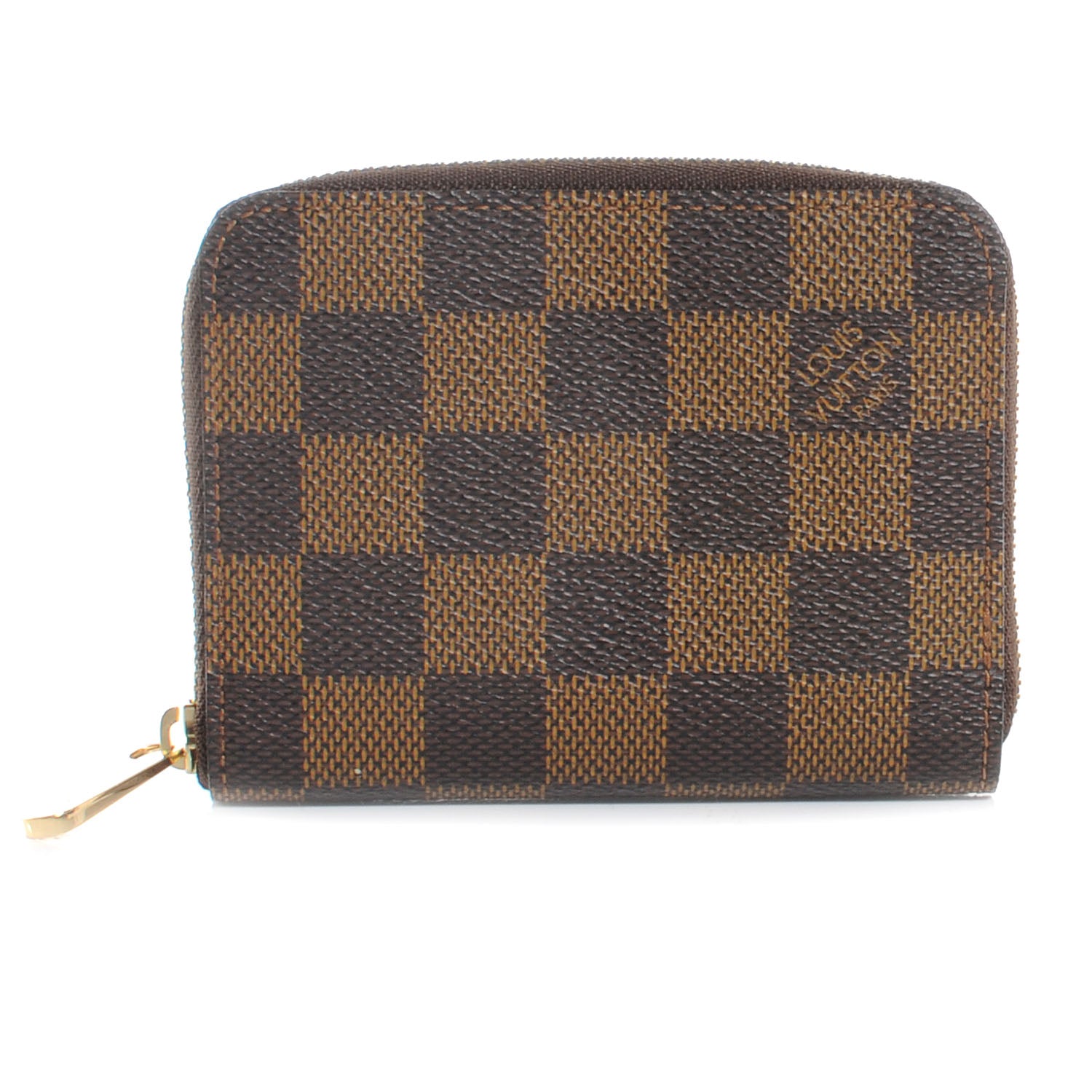 Louis Vuitton Damier Ebene Zippy Coin Purse 1 of 7