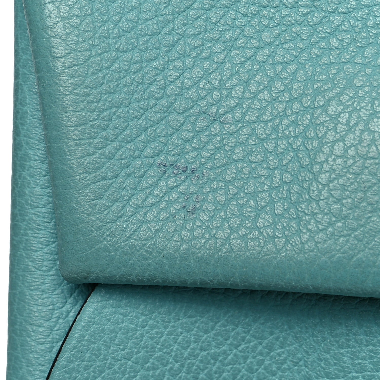 Hermes Evercolor Bastia Verso Coin Purse Bleu Atoll Vert Anglais 8 of 9