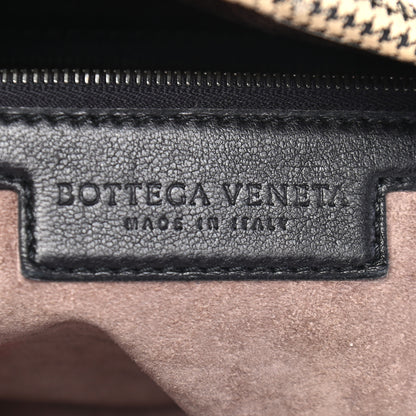 Bottega Veneta Nappa Intrecciato Satchel Black White 6 of 9