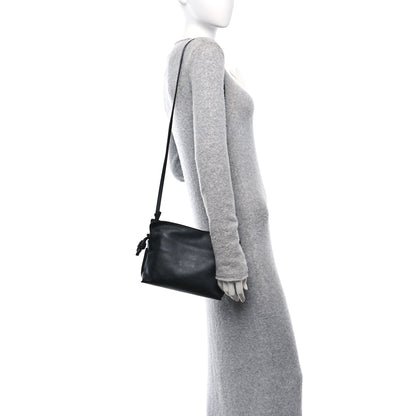 Loewe Calfskin Mini Flamenco Knot Clutch Black 2 of 10