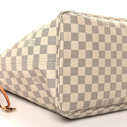 Louis Vuitton Damier Azur Neo Neverfull GM Rose Ballerine 9 of 11