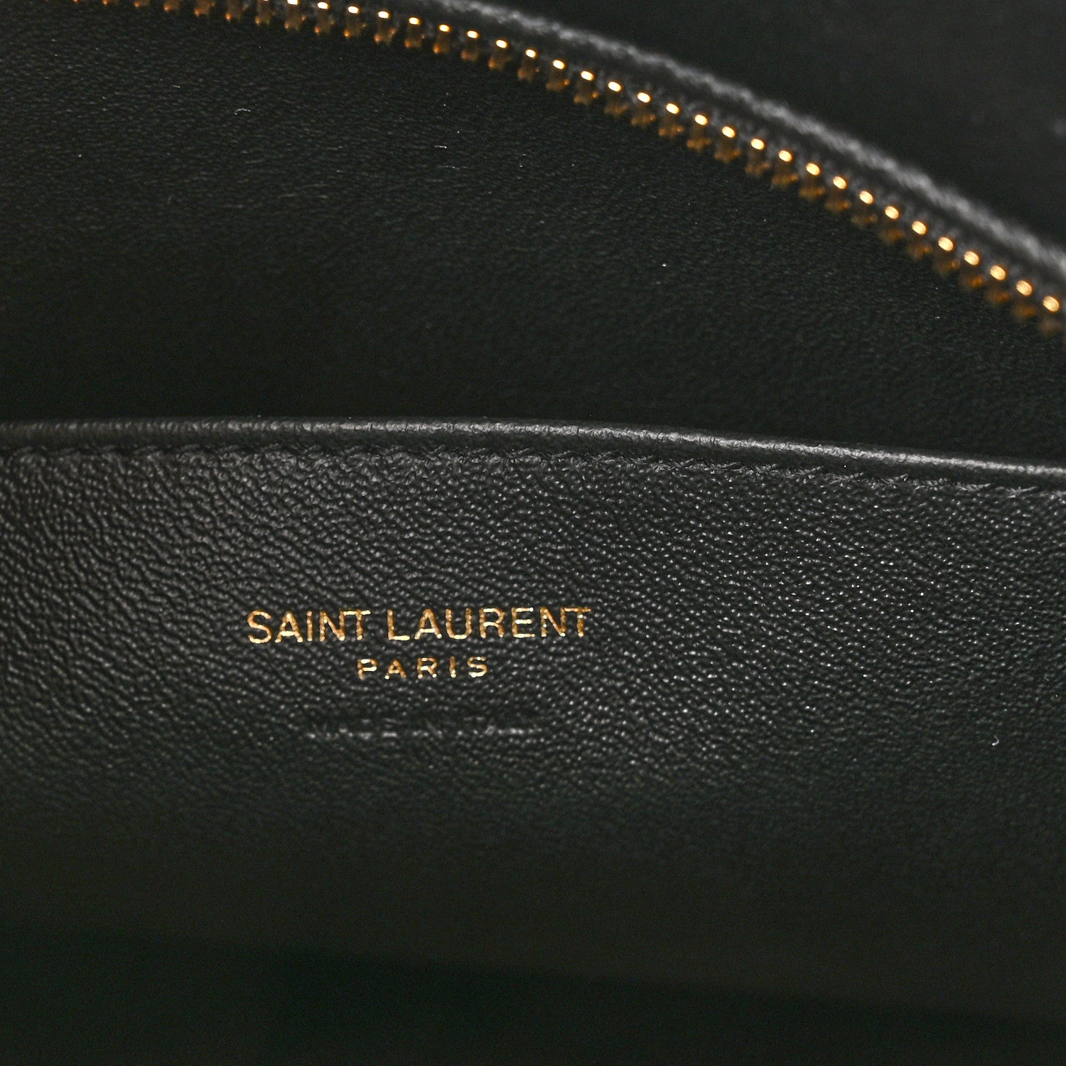 Saint Laurent Calfskin Monogram Baby Cabas Black 5 of 8
