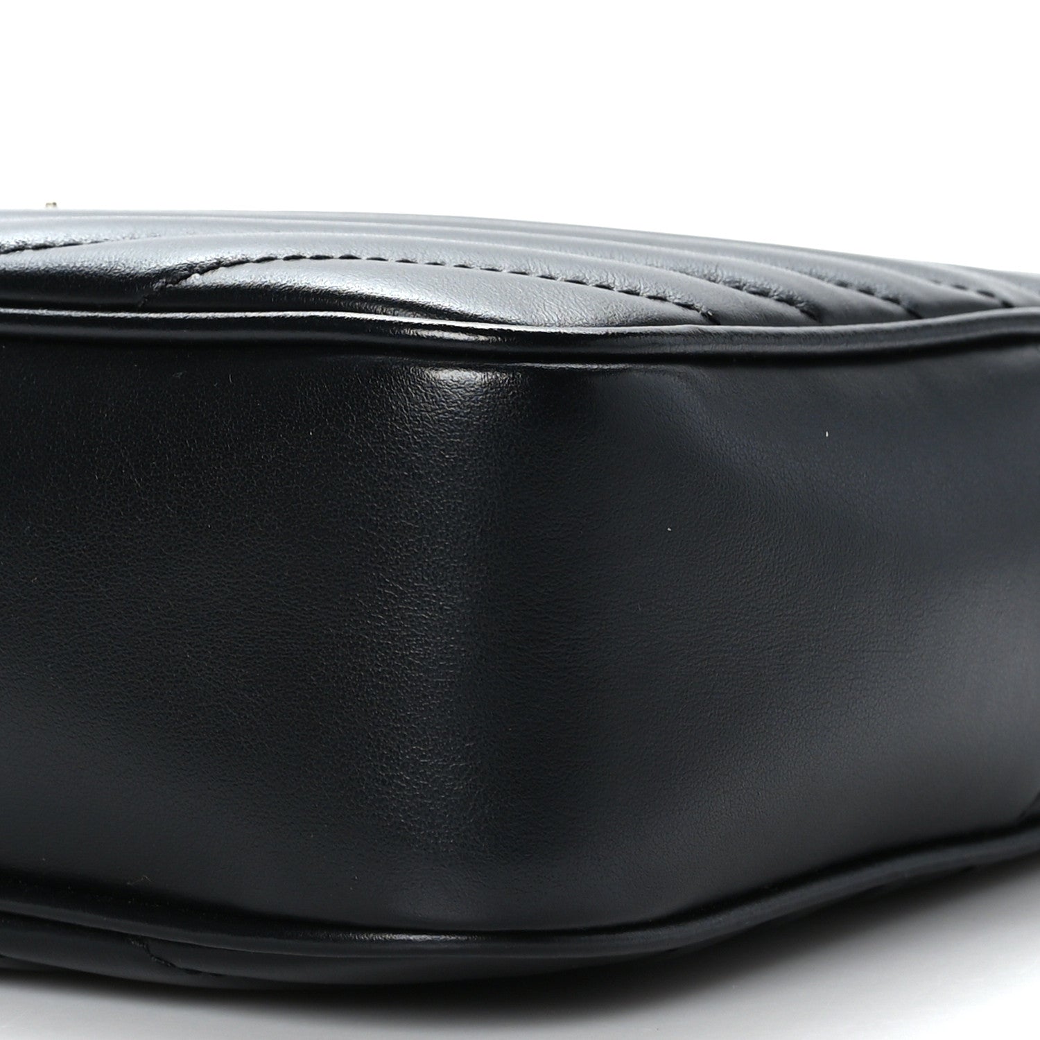 Saint Laurent Calfskin Matelasse Monogram Lou Camera Bag Black 9 of 9