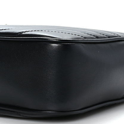Saint Laurent Calfskin Matelasse Monogram Lou Camera Bag Black 9 of 9