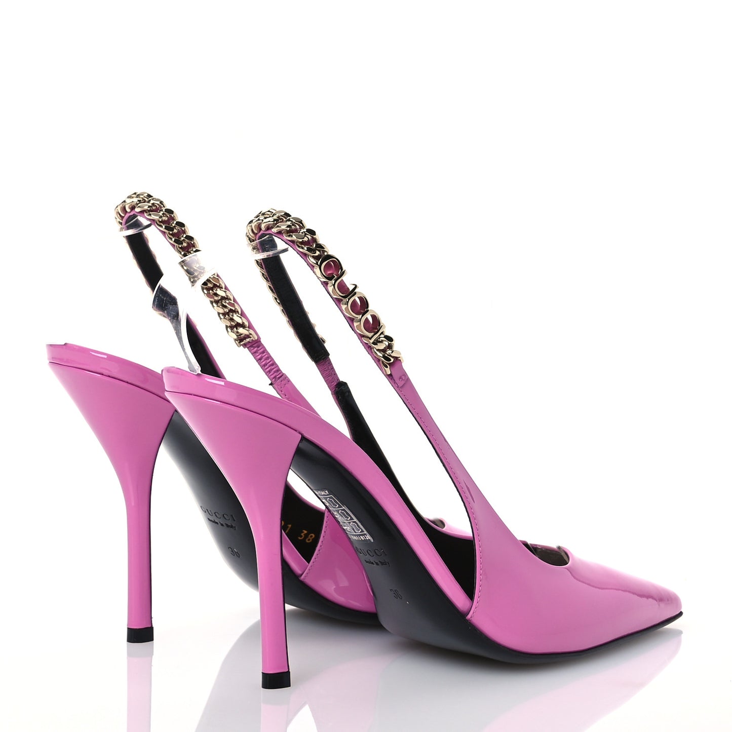 Patent Signoria Slingback Pumps 38 Pink