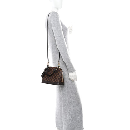 Louis Vuitton Damier Ebene Alma BB 2 of 10