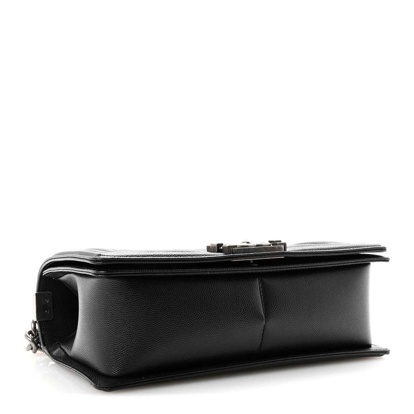 Caviar Quilted Medium Boy Flap Black