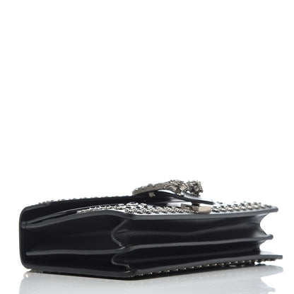 Gucci Calfskin Studded Small Dionysus Shoulder Bag Black 4 of 9