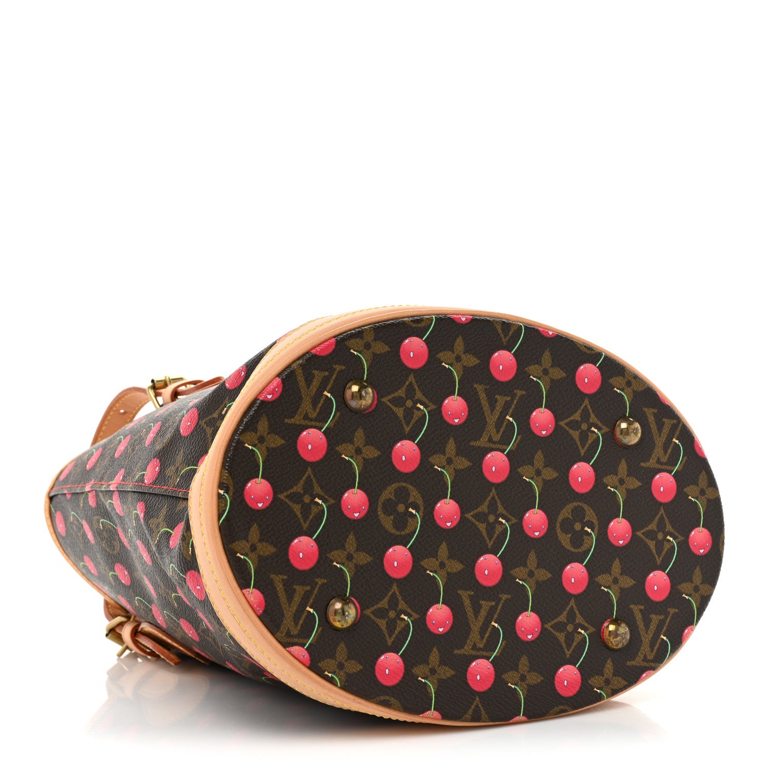 Louis Vuitton Monogram Cerises Bucket Bag 5 of 17