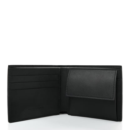 Bottega Veneta Calfskin Intrecciato Bi-Fold Wallet Black 5 of 7
