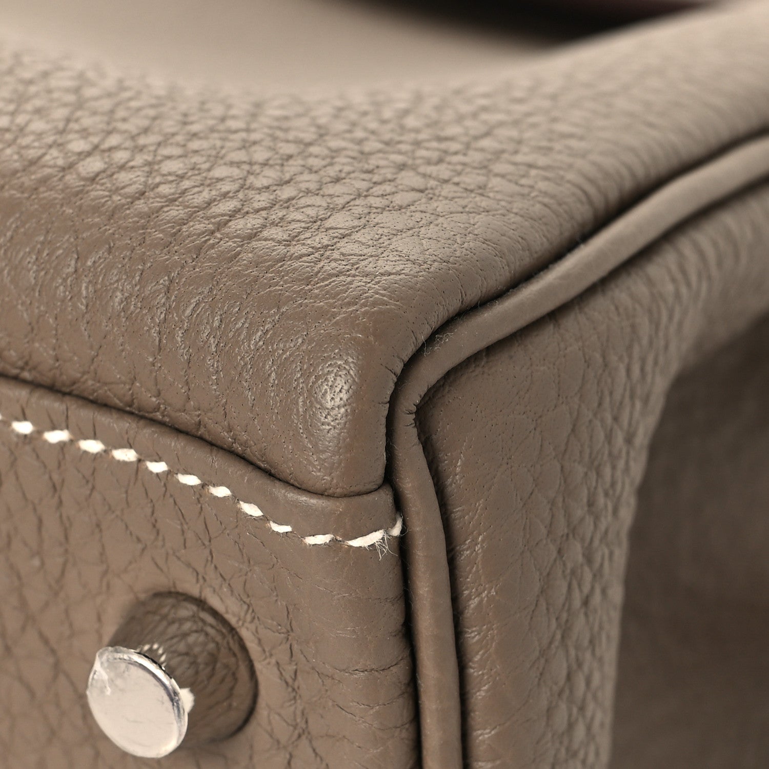 Hermes Togo Kelly Retourne 28 Etoupe 9 of 12