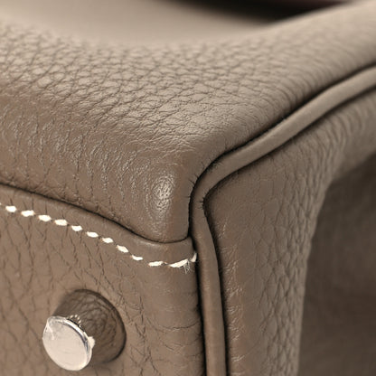 Hermes Togo Kelly Retourne 28 Etoupe 9 of 12