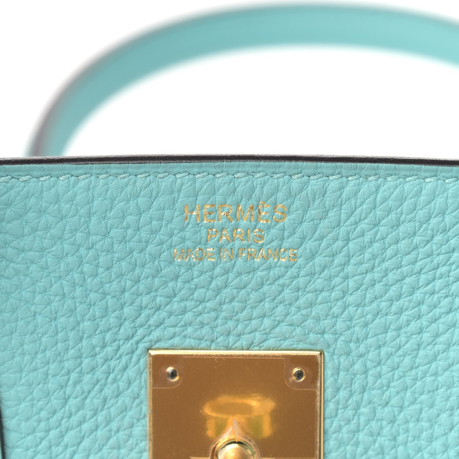 Hermes Togo Birkin 35 Bleu Atoll 6 of 15