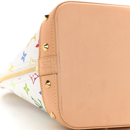 Louis Vuitton Monogram Multicolor Alma White 8 of 10