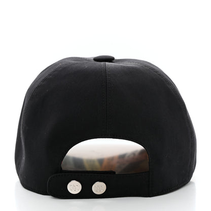 Chanel Cotton Sequin CC Cap Hat Black 6 of 10