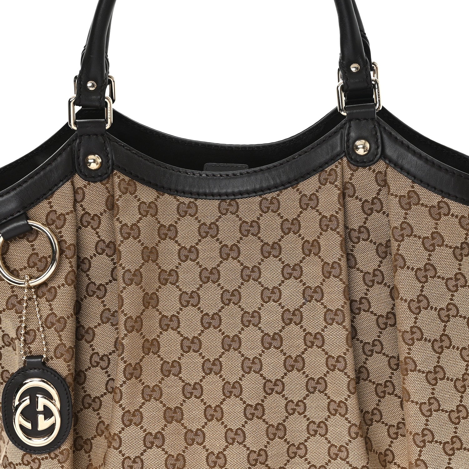 Gucci Monogram Large Sukey Tote Dark Brown 1863393 – FASHIONPHILE