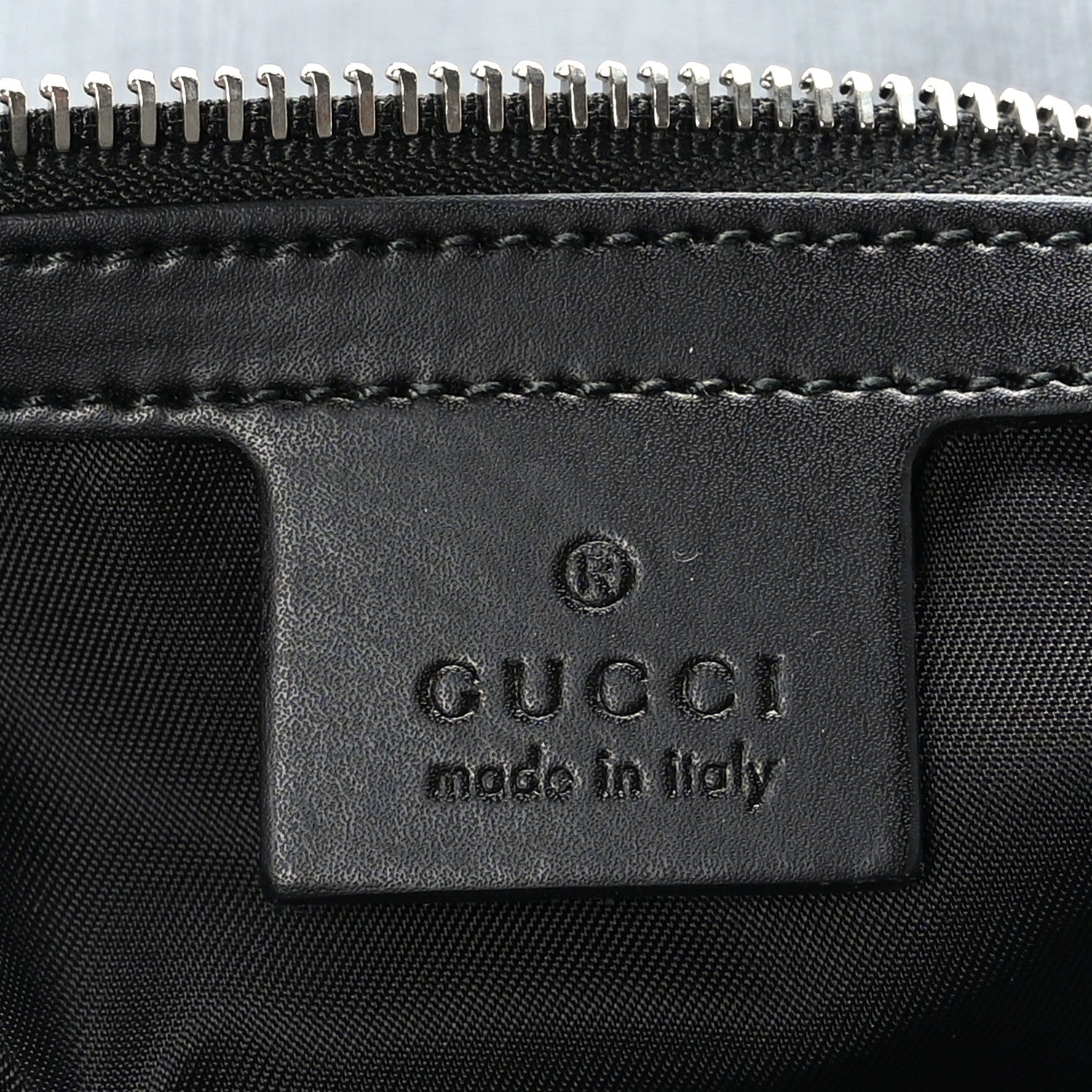 Gucci Soft GG Supreme Monogram Web Carry On Duffle With Wheels Black Grey 6 of 11