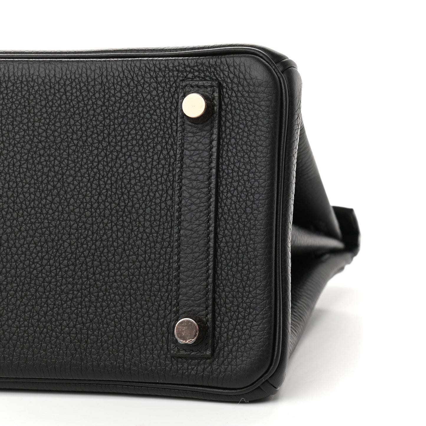 Togo Matte Alligator Birkin Touch 25 Black