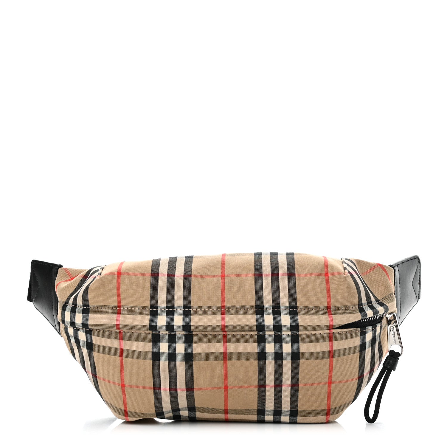 Burberry Nylon Vintage Check Medium Sonny Bum Bag Archive Beige Black 1 of 13