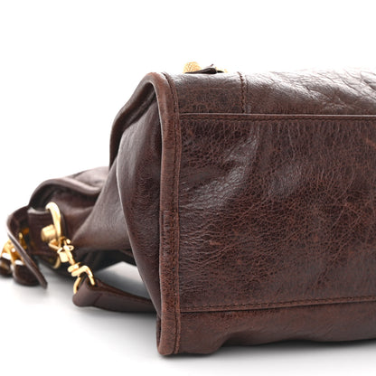 Balenciaga Agneau Giant 12 Gold Hardware City Cigare Fonce 10 of 12