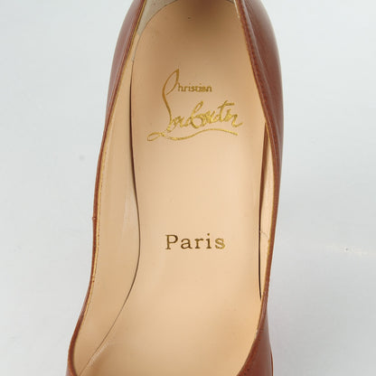 Christian Louboutin Kid Capretto Decollete 868 120 Pumps 36 Brown 8 of 8