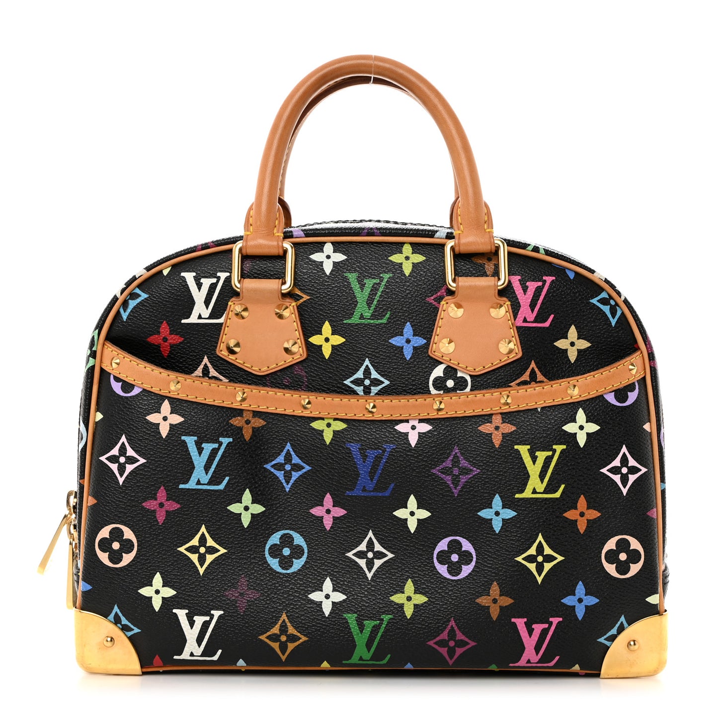 Monogram Multicolor Trouville Black