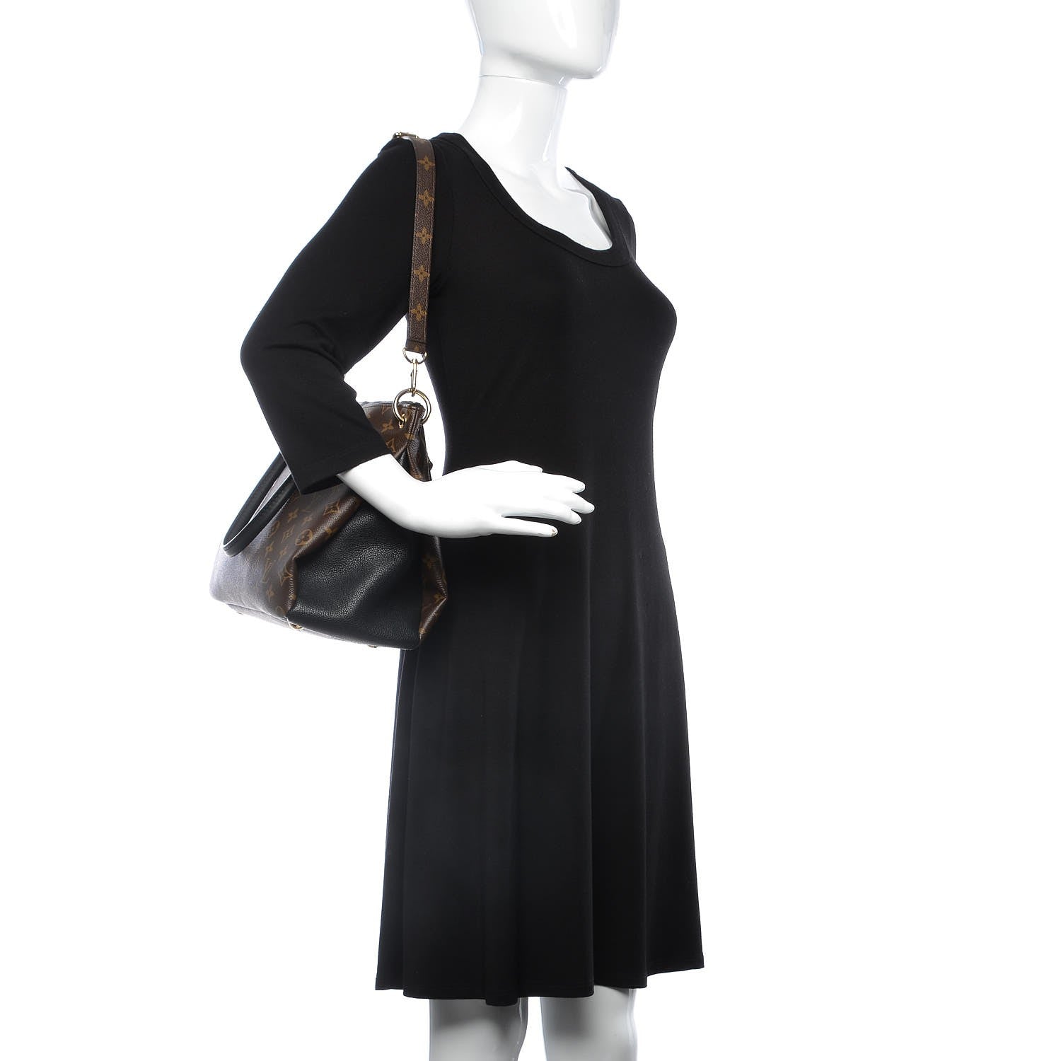 Louis Vuitton Monogram Pallas Full Black 3 of 8