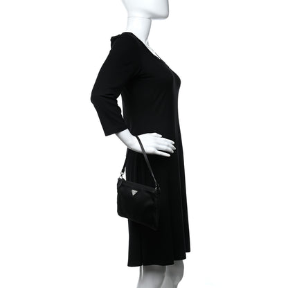 Prada Re-Nylon Vela Pouch Black 2 of 12