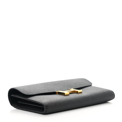Hermes Epsom Constance Long Wallet Black 4 of 9
