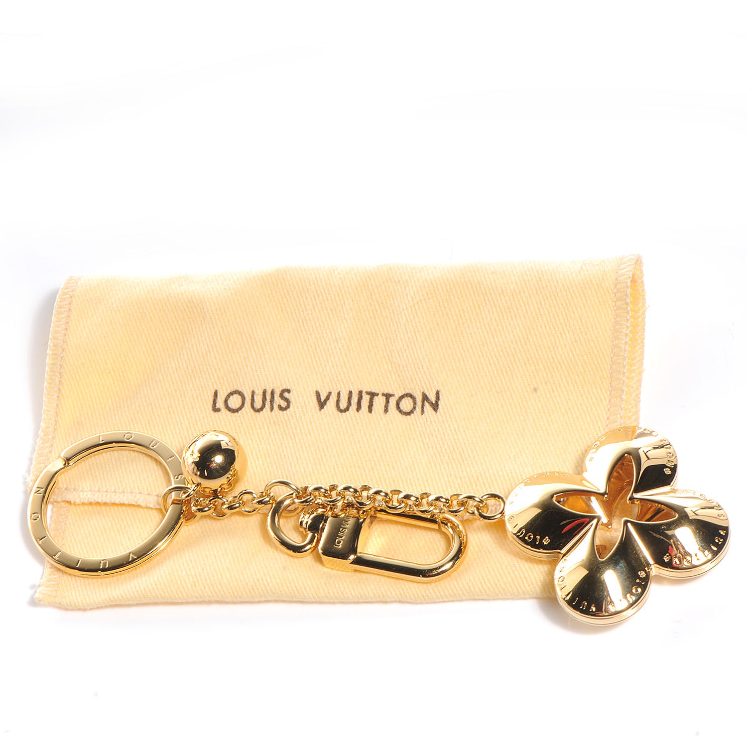 Louis Vuitton Eclipse Key Holder Gold 5 of 5