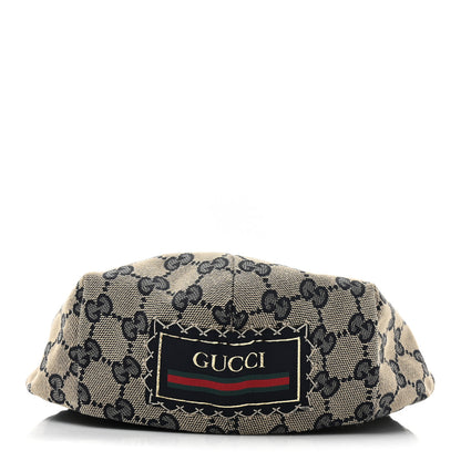 Gucci Monogram Flat Cap S Navy 4 of 6