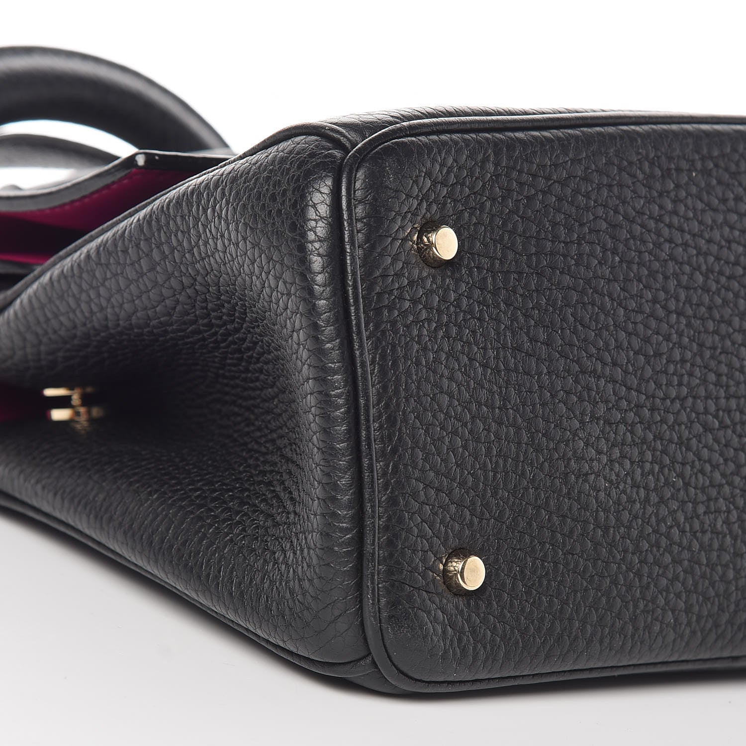Christian Dior Bullcalf Mini Be Dior Flap Black Fraise 8 of 9
