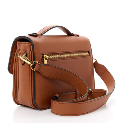 Louis Vuitton Grained Calfskin Lockme Oxford Cognac 3 of 13