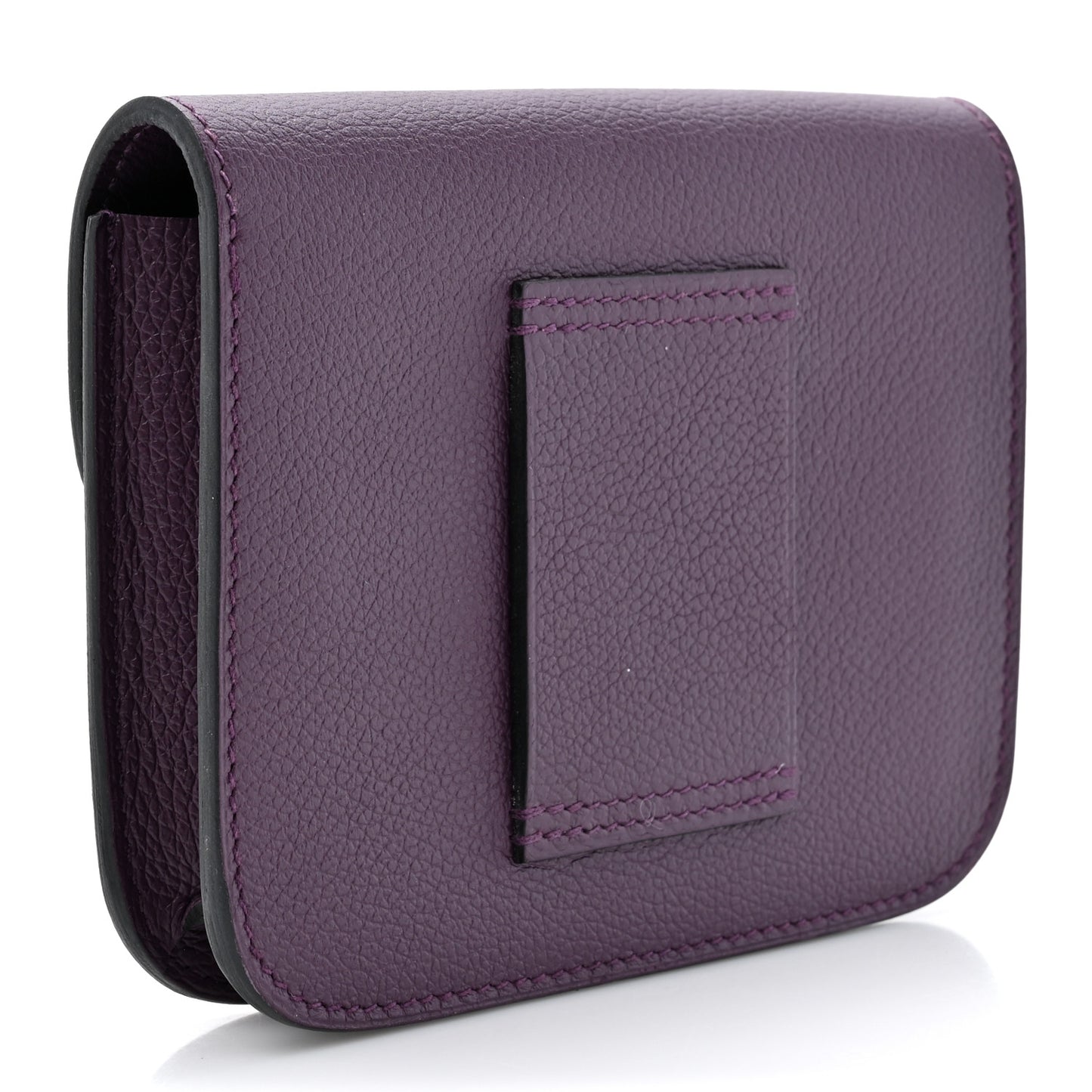 Evercolor Bi-Color Constance Slim Wallet Cassis Bleu Royale