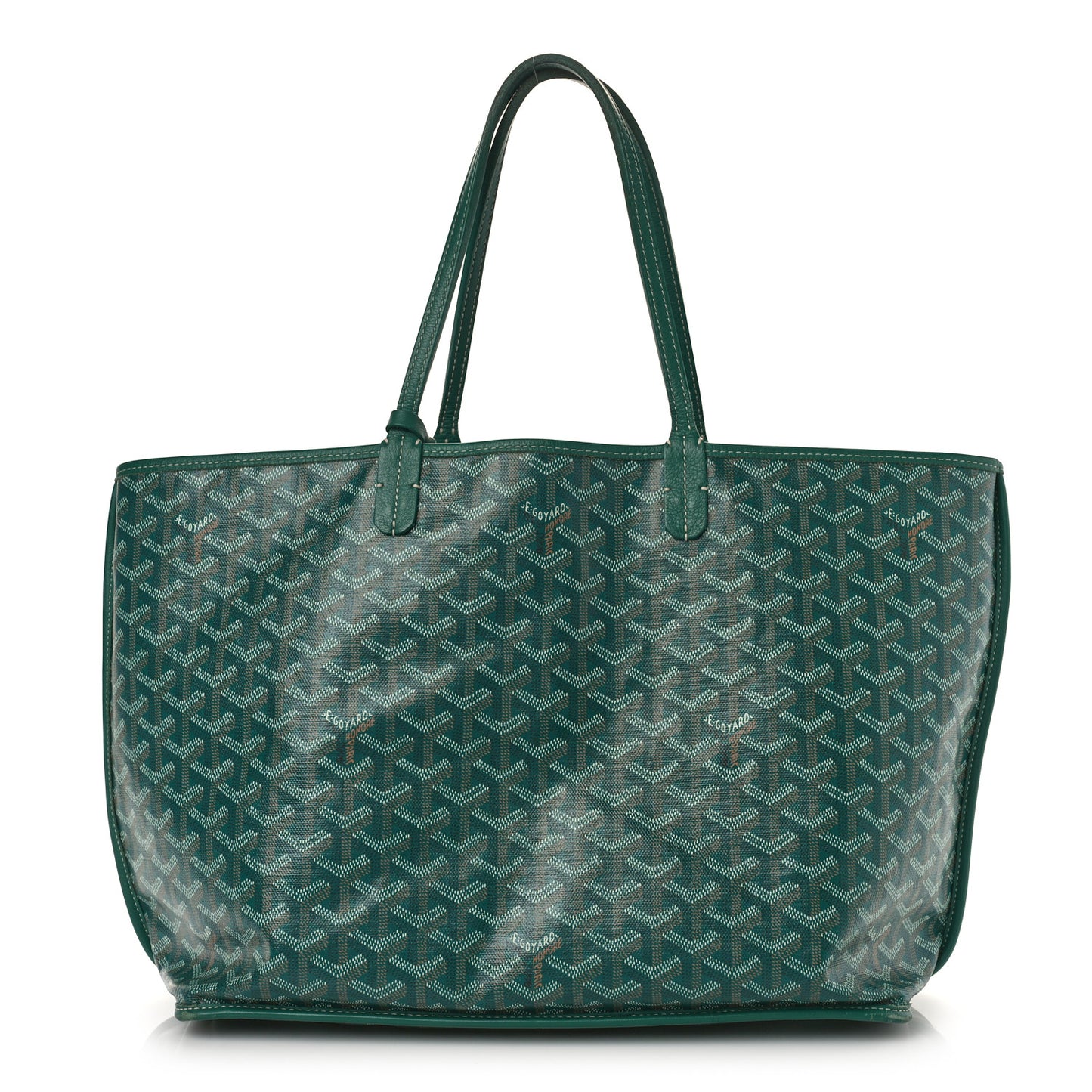 Goyardine Reversible Anjou PM Green