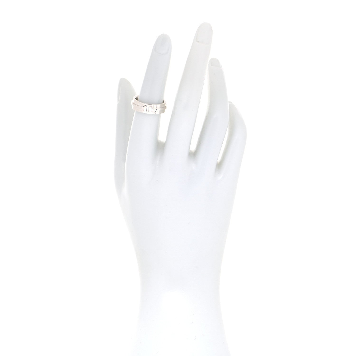Tiffany Sterling Silver T Two Ring 52 6 2 of 5