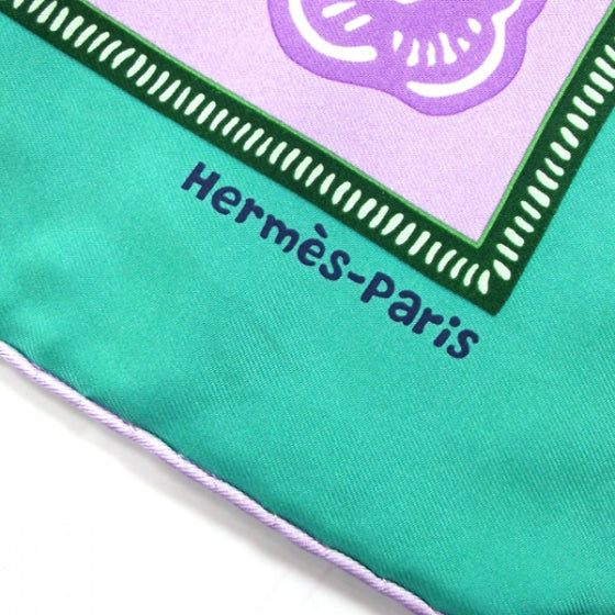 Hermes Silk Year of the Rabbit Scarf 3 of 3