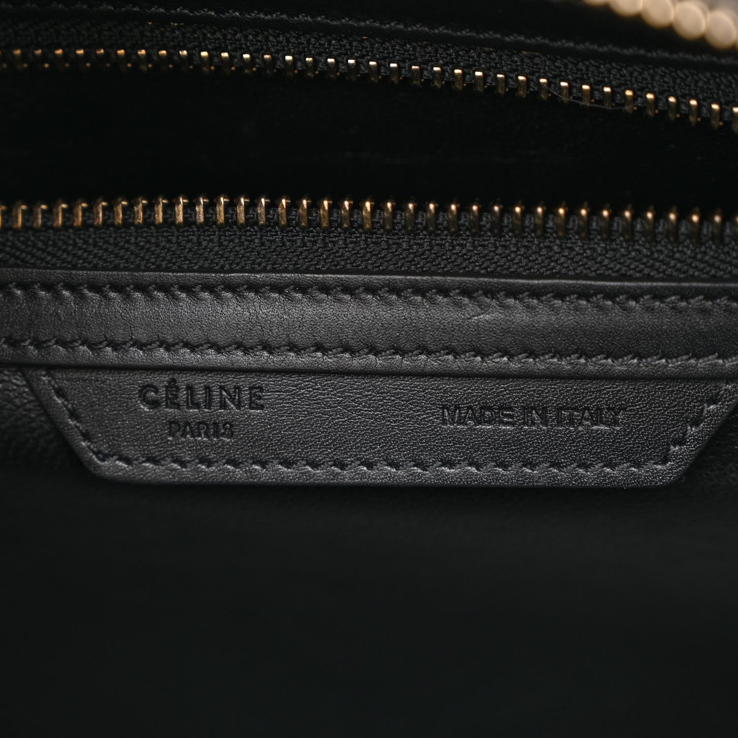 Celine Elephant Calfskin Suede Micro Tri-Color Luggage Sand 6 of 10