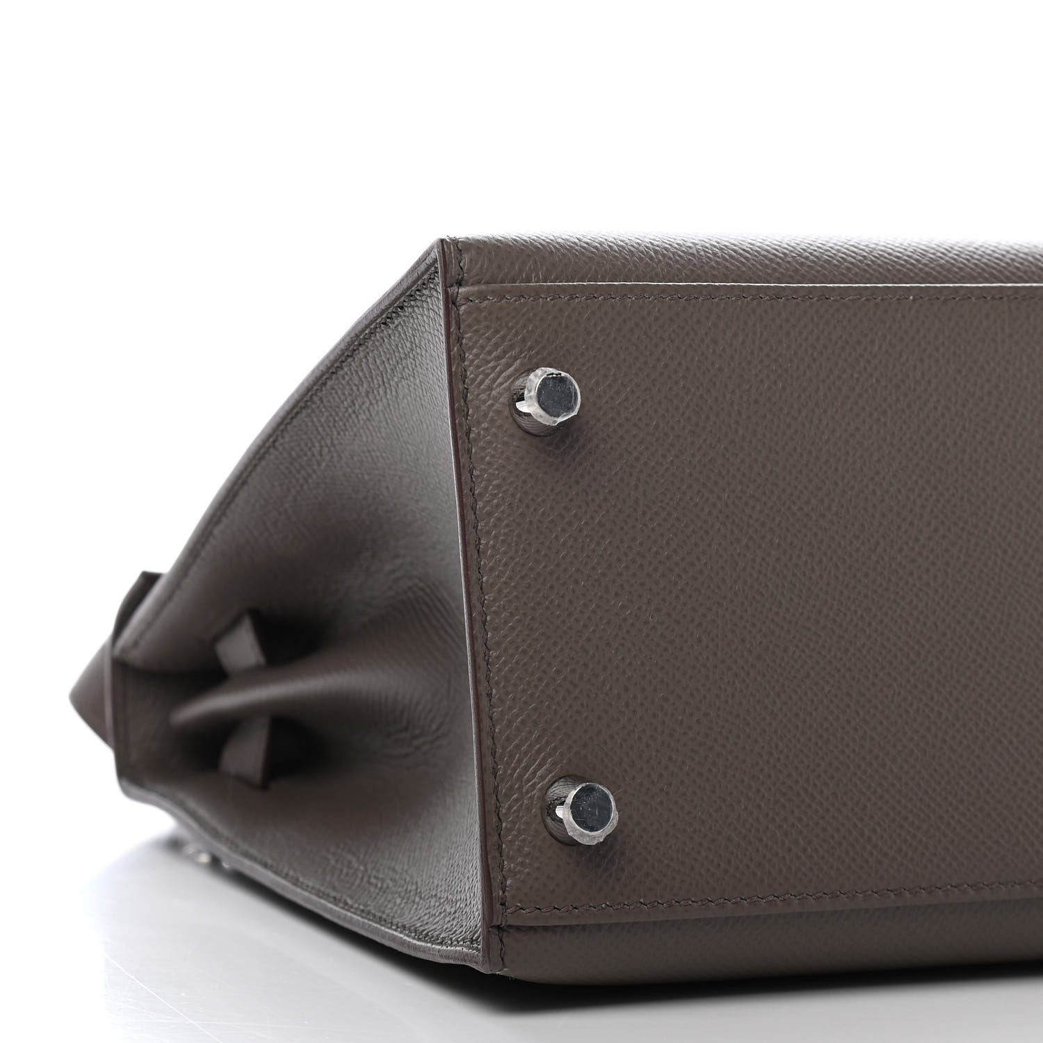 Hermes Epsom Kelly Sellier 28 Etain 9 of 10