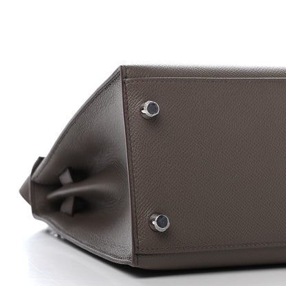 Hermes Epsom Kelly Sellier 28 Etain 9 of 10