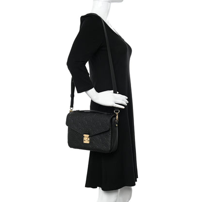 Louis Vuitton Empreinte Pochette Metis Black 2 of 8