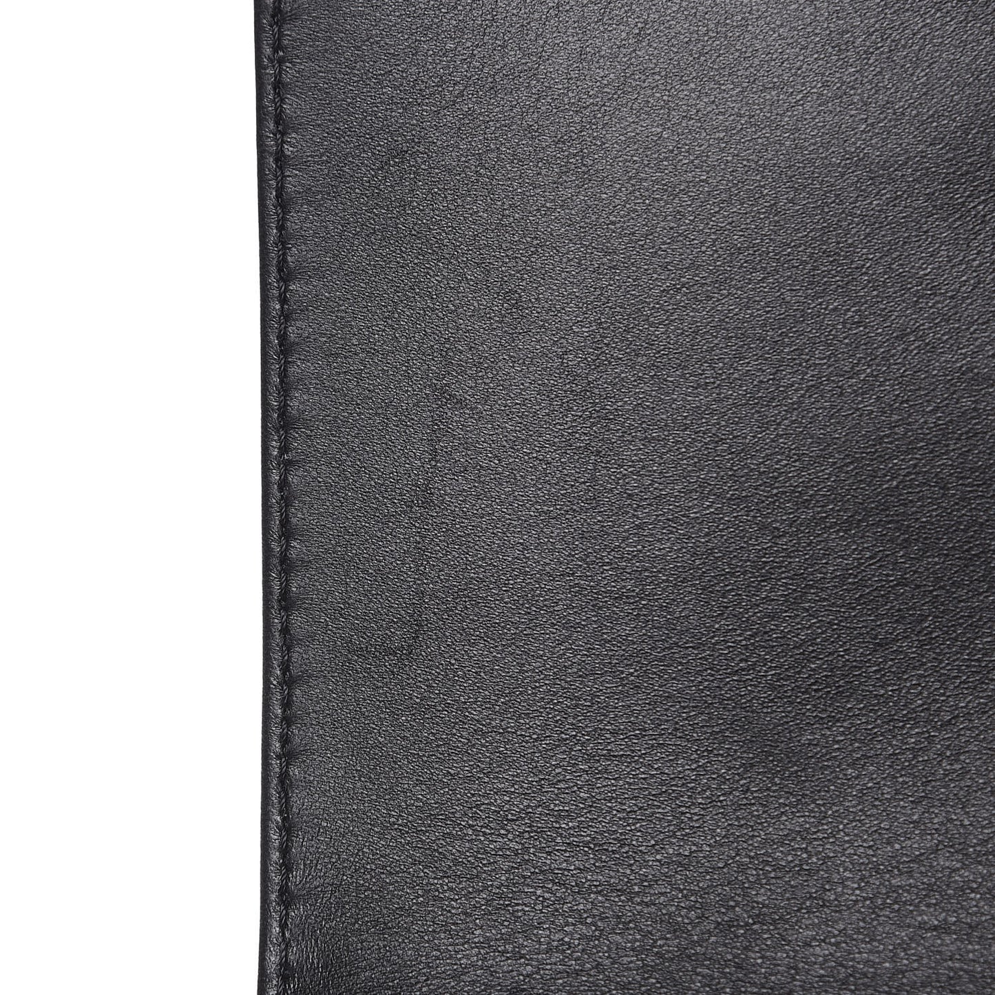 Lambskin Chevron Quilted Small Boy Flap Black