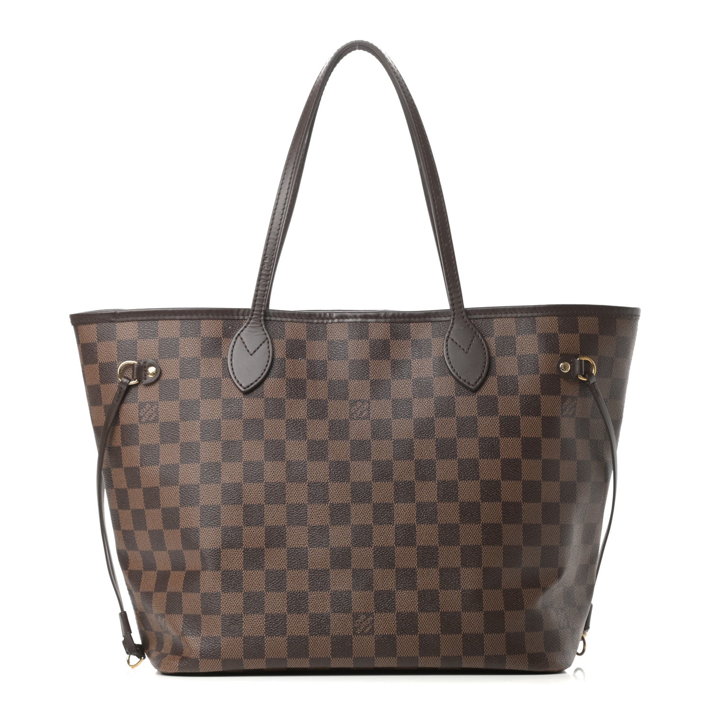 Damier Ebene Neo Neverfull MM Rose Ballerine