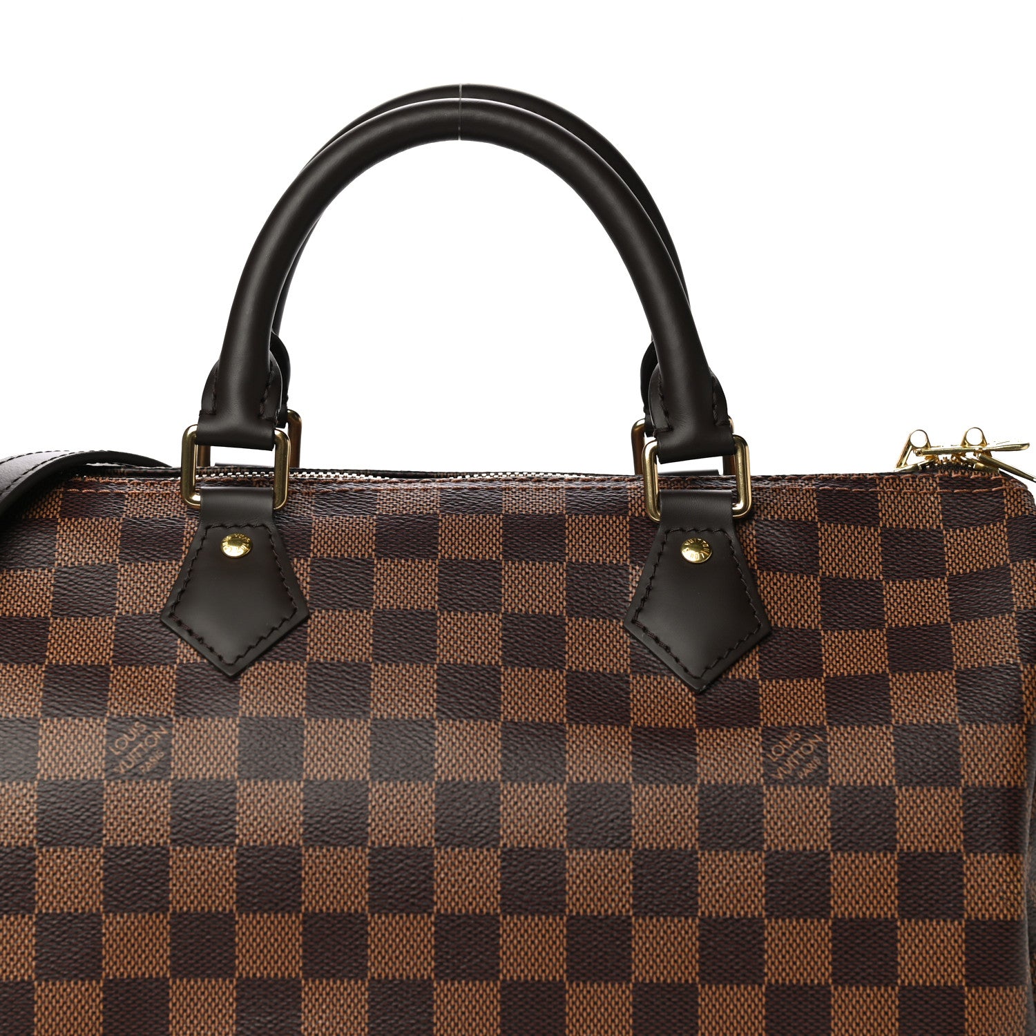 Louis Vuitton Damier Ebene Speedy Bandouliere 30 7 of 17