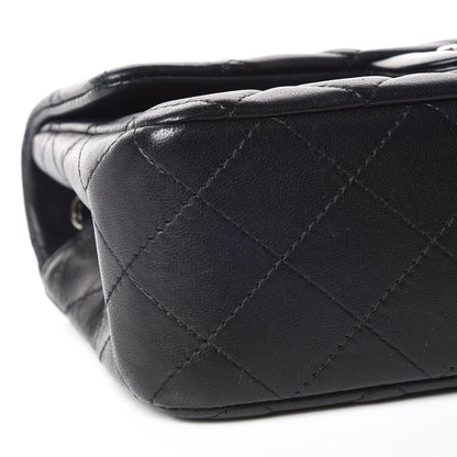 Chanel Lambskin Quilted Mini Rectangular Flap Black 5 of 9