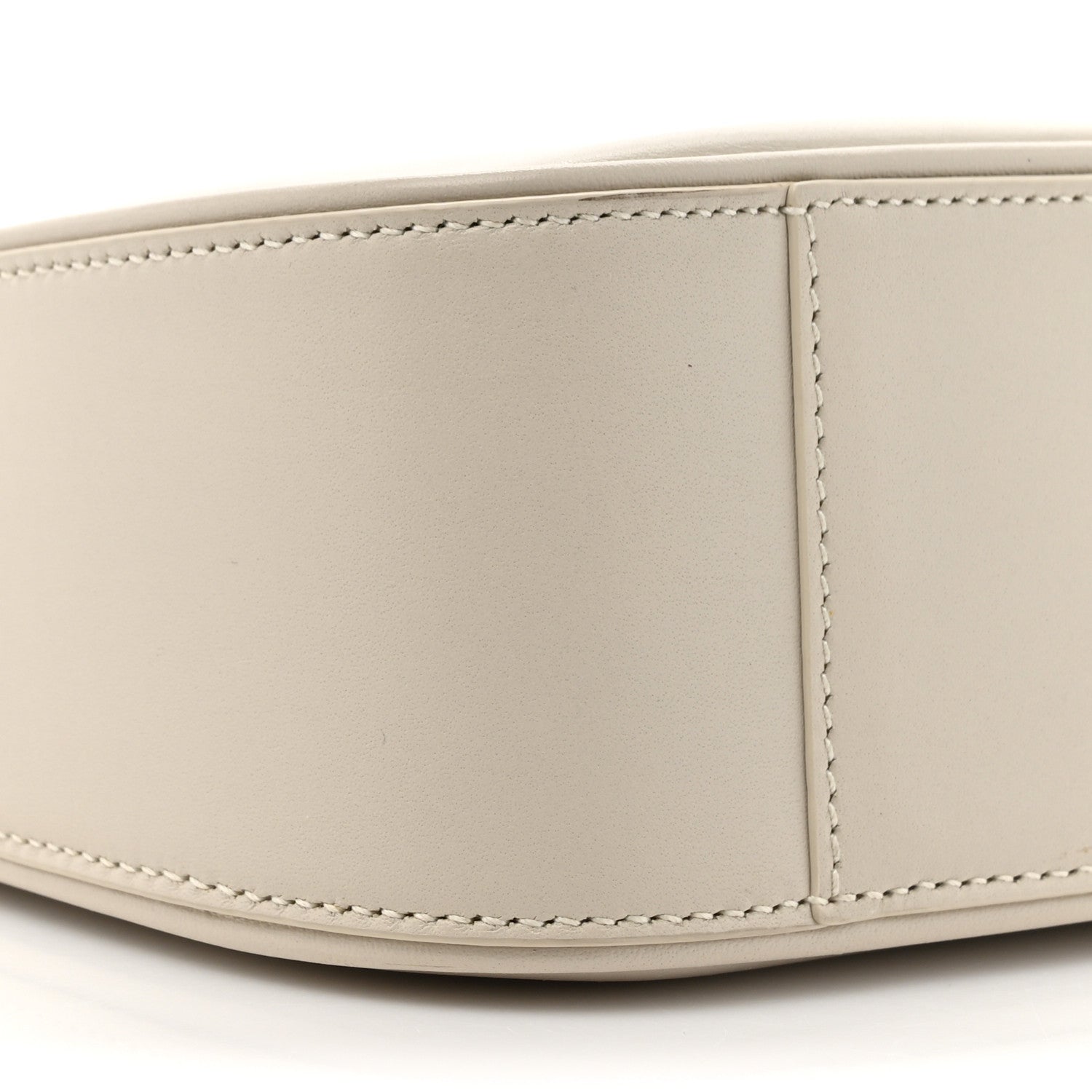 Saint Laurent Smooth Calfskin Le 5 A 7 Hobo Blanc Vintage 10 of 13