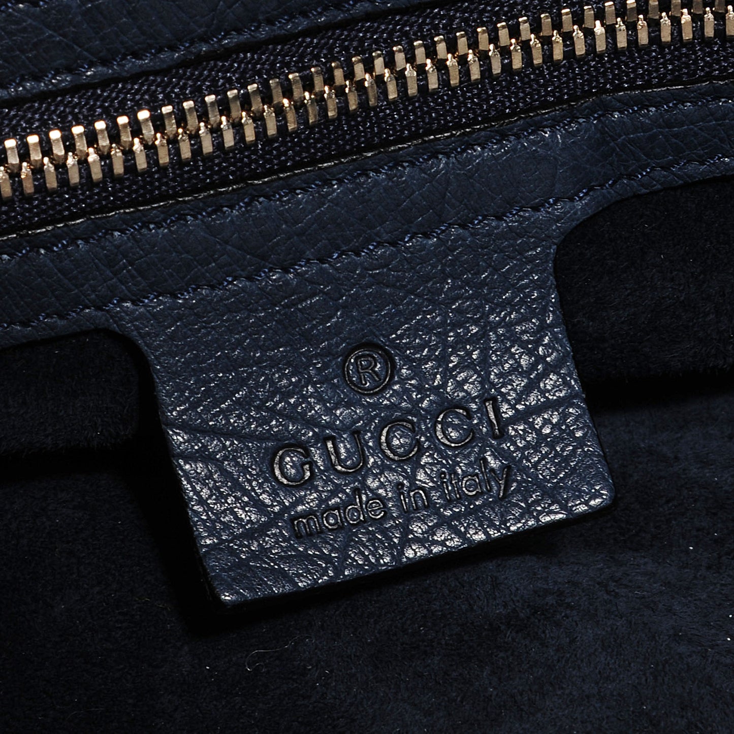 Ostrich Glam Hobo Blue