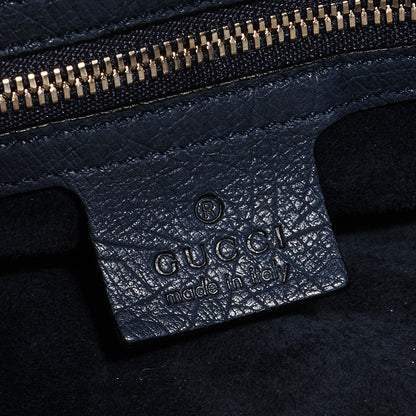 Gucci Ostrich Glam Hobo Blue 6 of 7