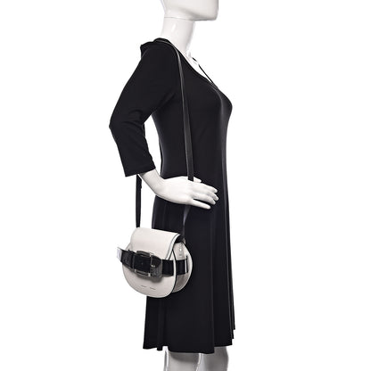 Proenza Schouler Calfskin Mini Buckle Crossbody Bag White 2 of 11