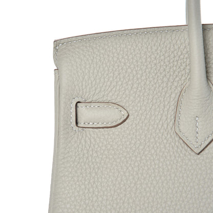 Hermes Togo Birkin 25 Gris Perle 29 of 33